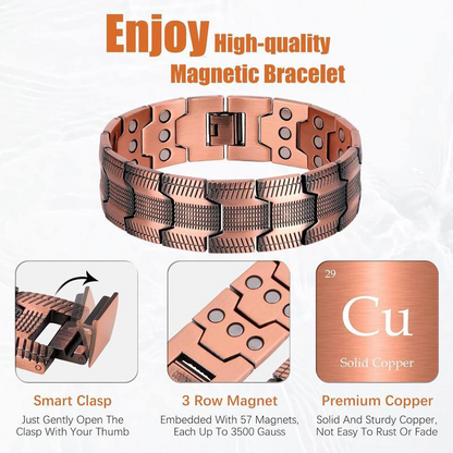 🔥LAST DAY 70% OFF🔥 - Copper Magnetic Bracelet